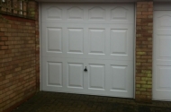 Completed Sectional Door Project