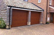 Completed Sectional Door Project