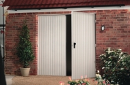 Side Hinged Garage Door Supplied By Kemp Garage Doors