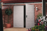 Side Hinged Garage Door Supplied By Kemp Garage Doors